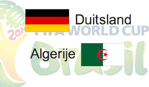 Voorspellingen voor de achtste finale Duitsland - Algerije.