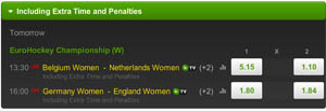 Odds EK Hockey Dames Finale
